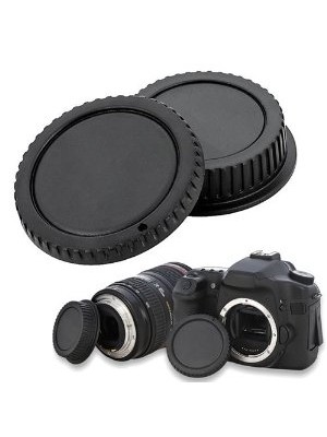 Lens back and front cap - Nikon