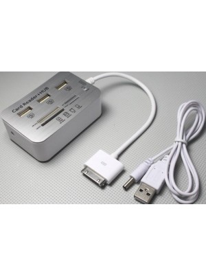 Mecer 32 in 1 Card Reader & USB Hub