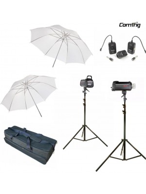 Menik GM500w Umbrella Flash Kit C