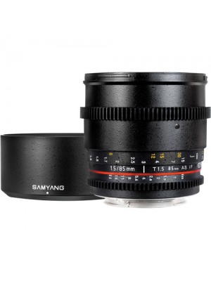 Samyang 85mm T1.5 VDSLR AS IF UMC for Canon HIRE